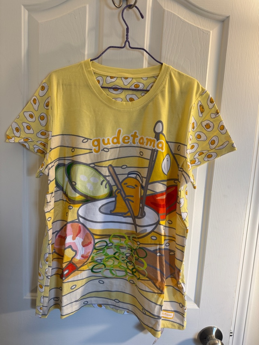 Blackmilk X Sanrio: Gudetama Egg-Venture Comfy Tee - Picture 2 of 4